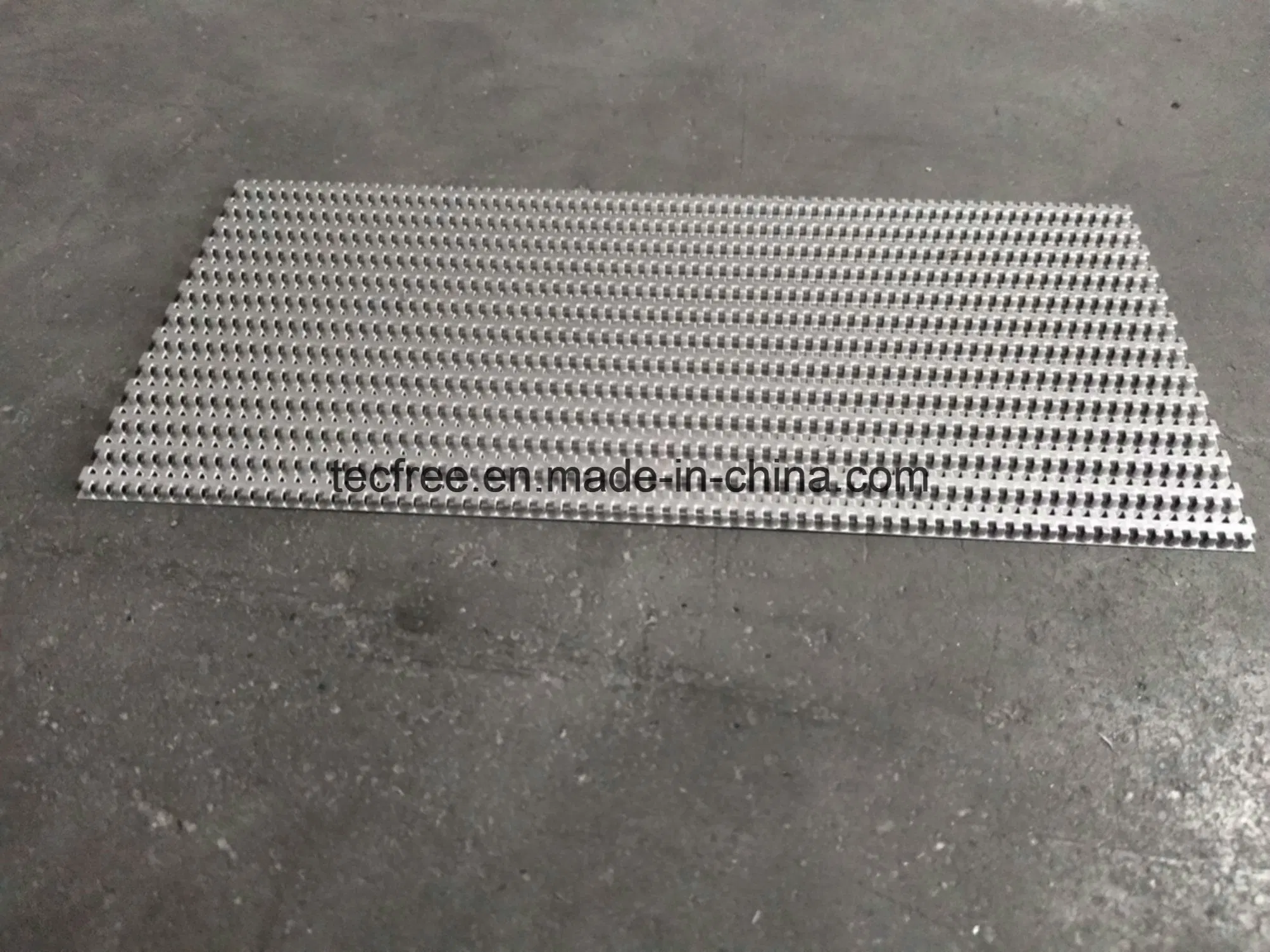 Stainless Heat Exchanger Serrated Fin