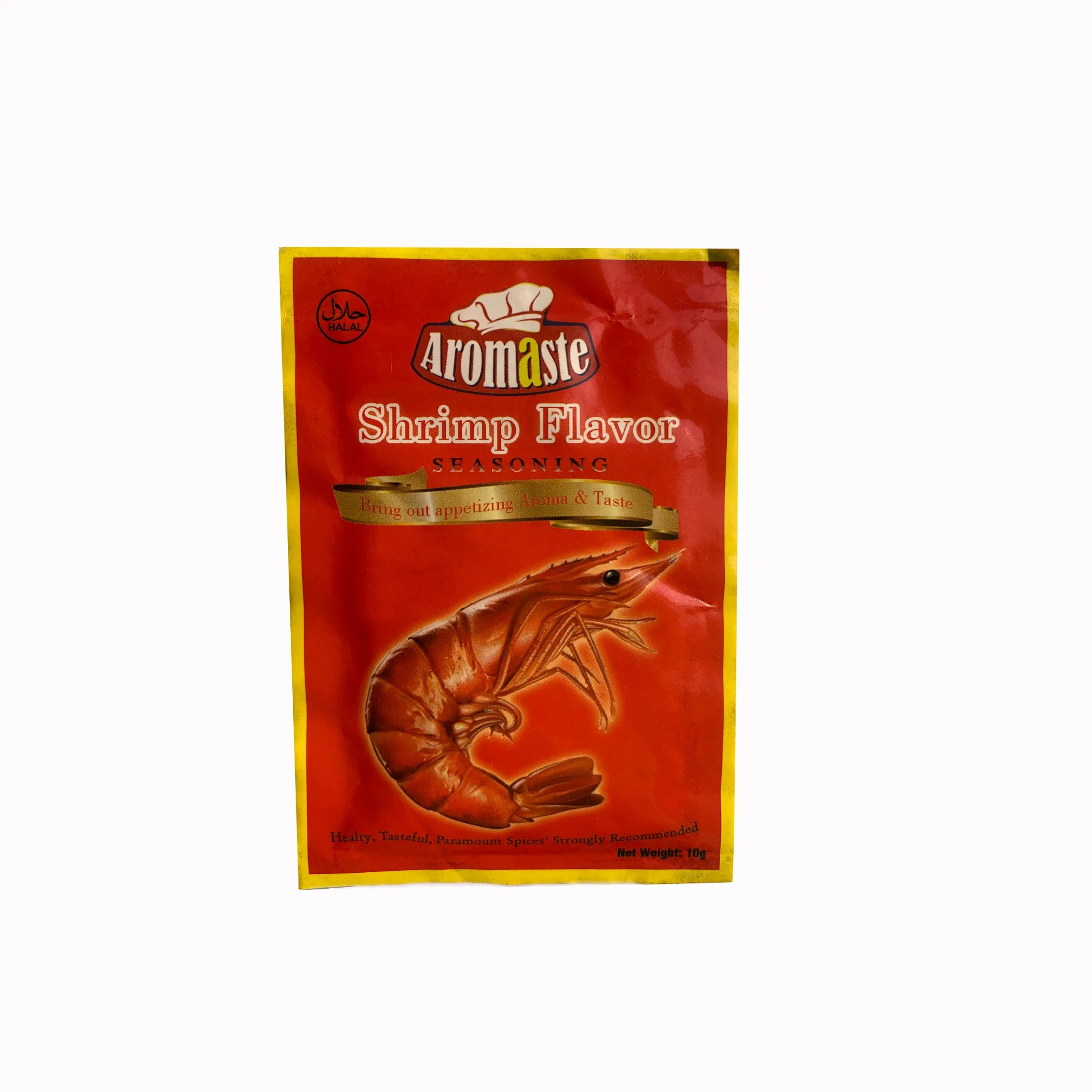 Sabor a mariscos condimentos sabor a gambas polvo condimentos con servicio OEM