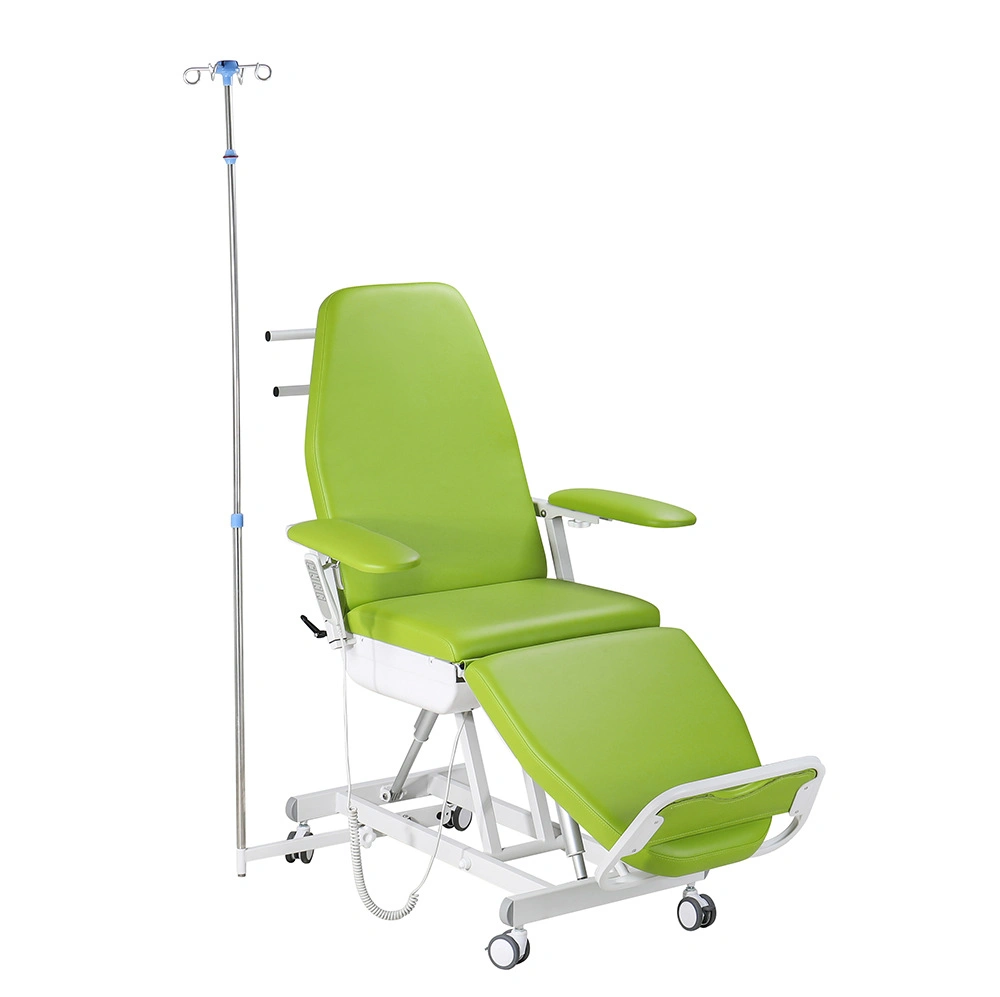 Hospital profesional ajustable muebles Silla de Donación de Sangre del Hospital Médico eléctrico Silla de diálisis (UL-22MD69)