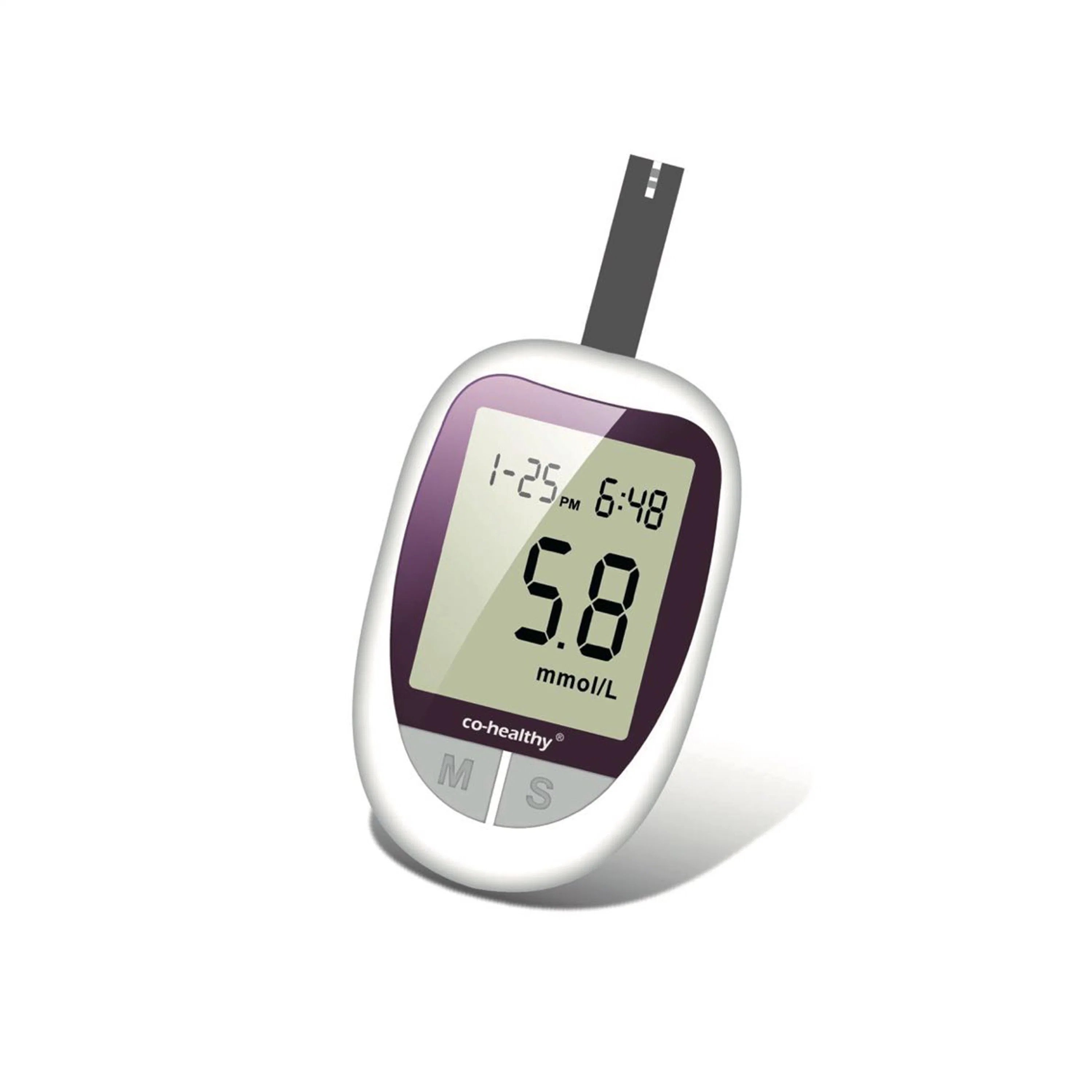 Hirikon Direct Sales Household Medical Devices Blood Glucose Meter with 7 Seconds Test Time and 1 UL Blood Sample