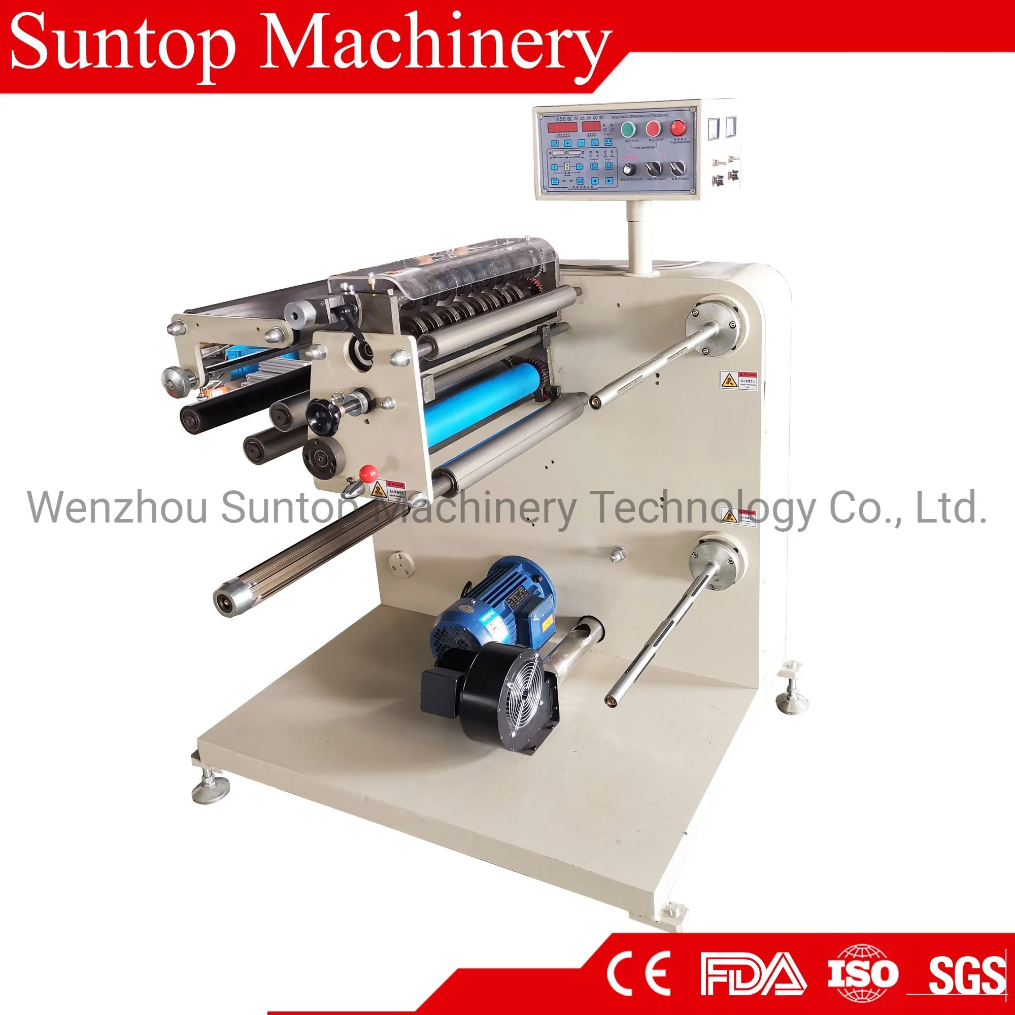 High Speed Laminating and Slitting Machine for Paper and Film Slitting Cutting, Die, Foam, Film, Adhesive Cutting and Rewinding.