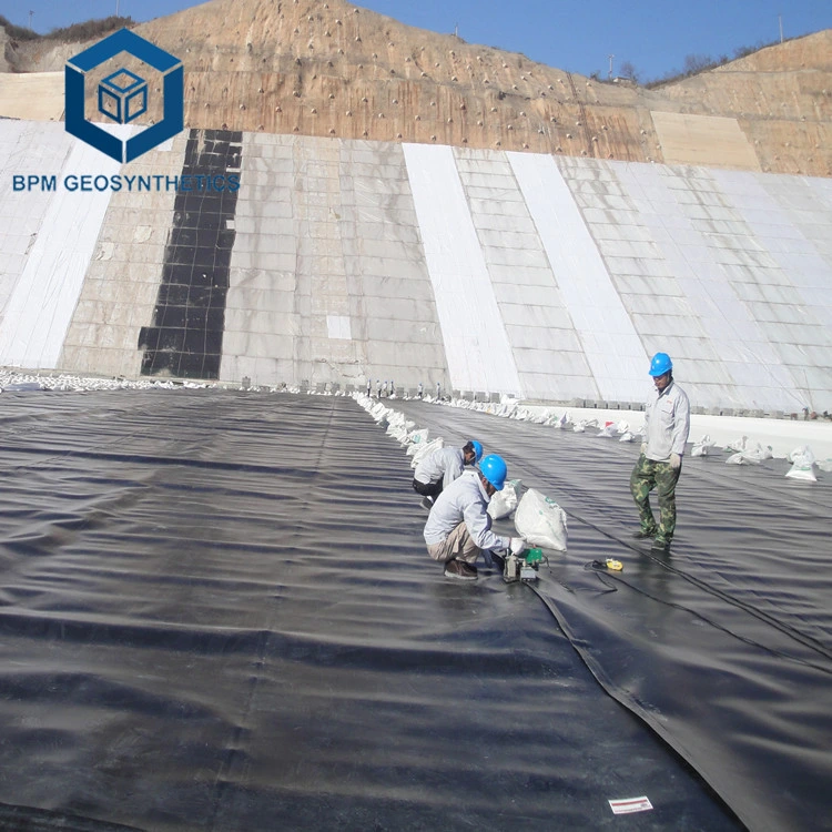 1.2mm HDPE Geomembrane Supplier for Dam Construction in Uganda