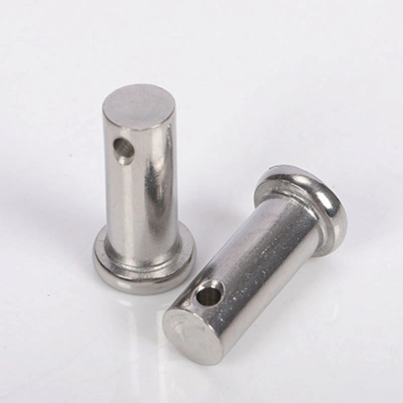 A2 Shaft Flat Cylindrical Locating Pins Safety Lock Clevis Pins with Hole