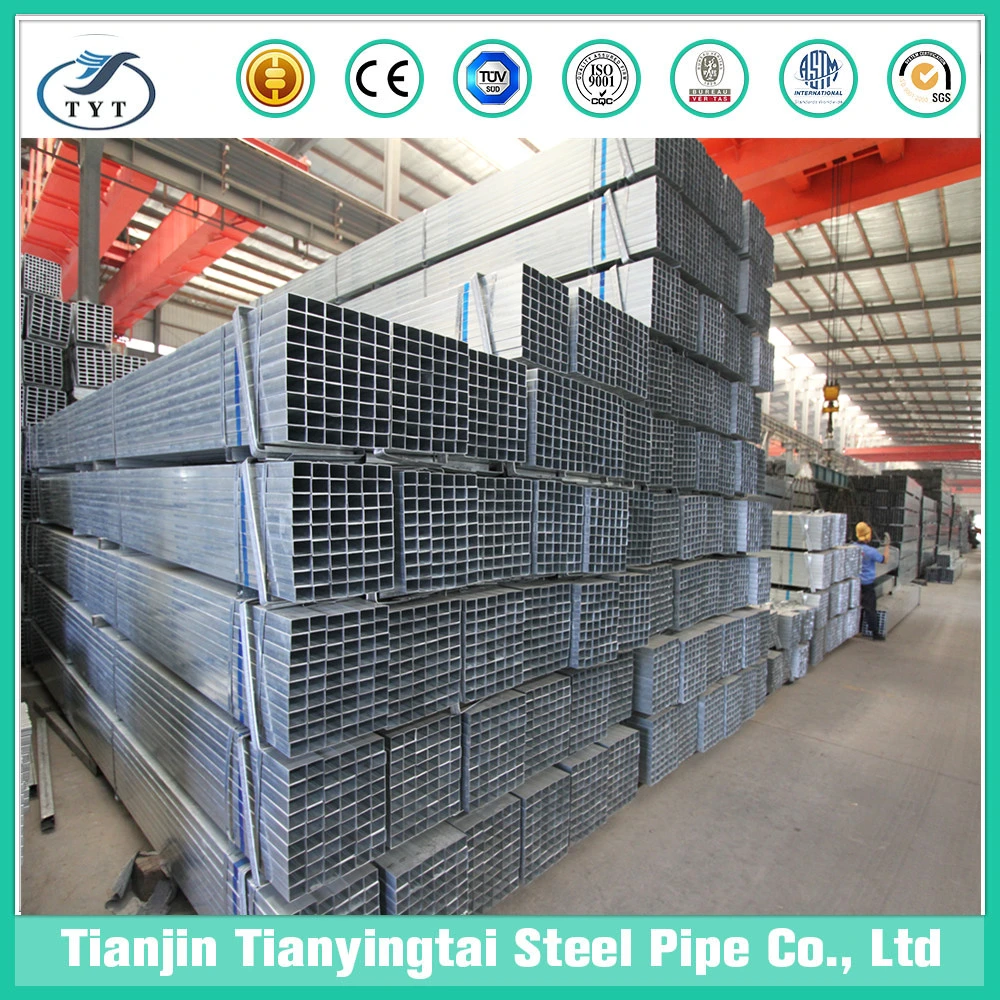 Pre-Galvanized Rectangular Hollow Section Rhs Q235 Q345