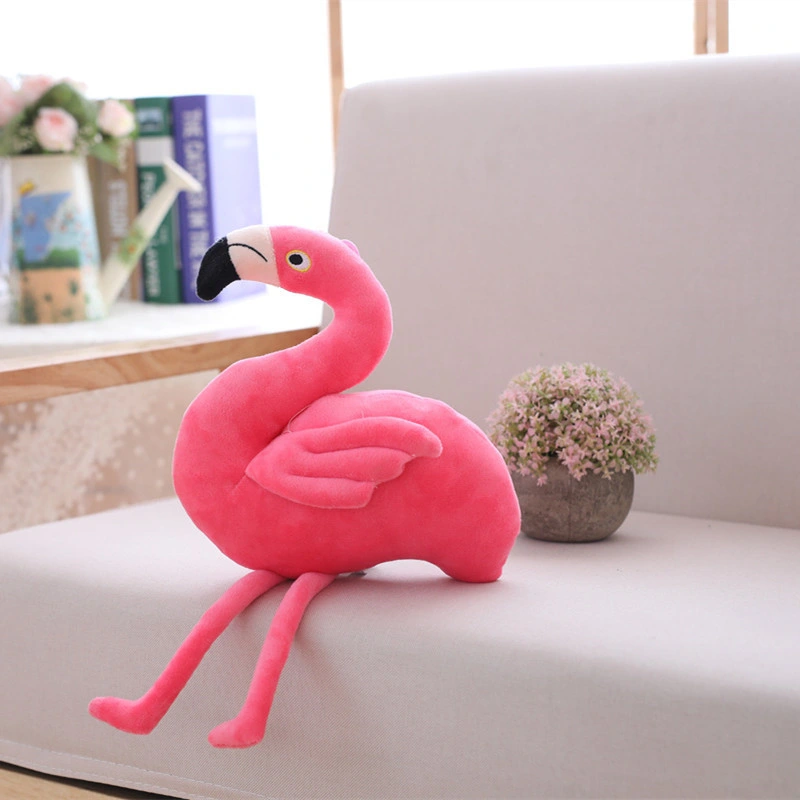 Plush Flamingo Toys Stuffed Bird Soft Doll Pink Flamingo Kids Toys