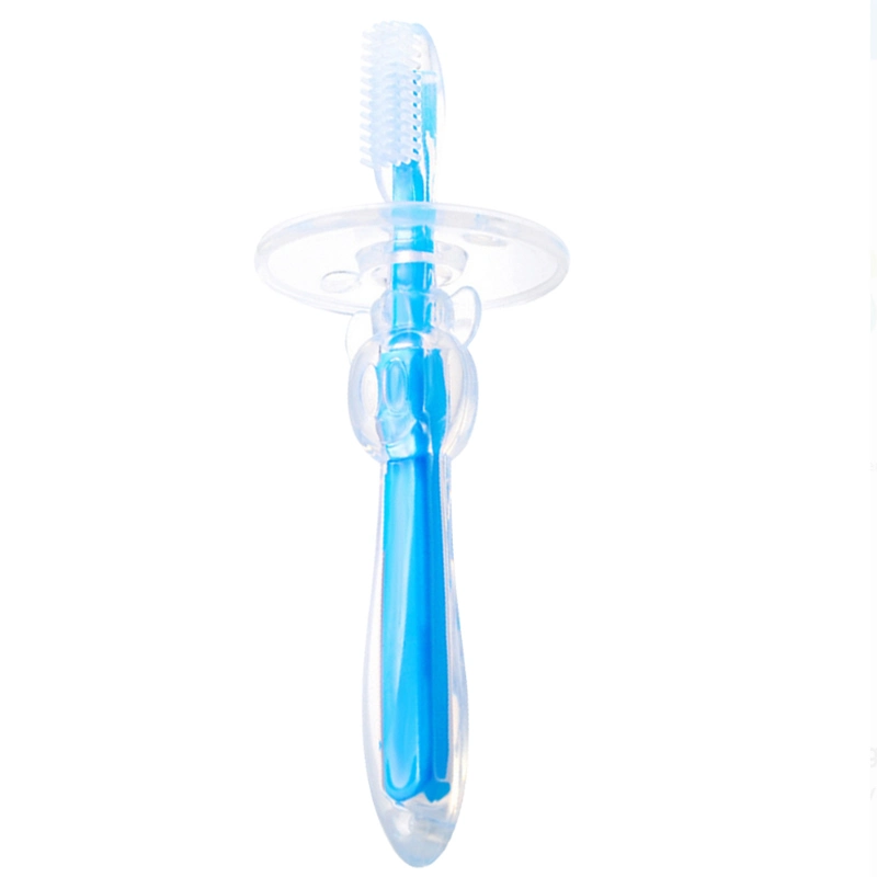 Sin BPA silicona líquida de cepillado de dientes Oral-B cepillo de goma para el bebé/niño/niños/niño/a los niños