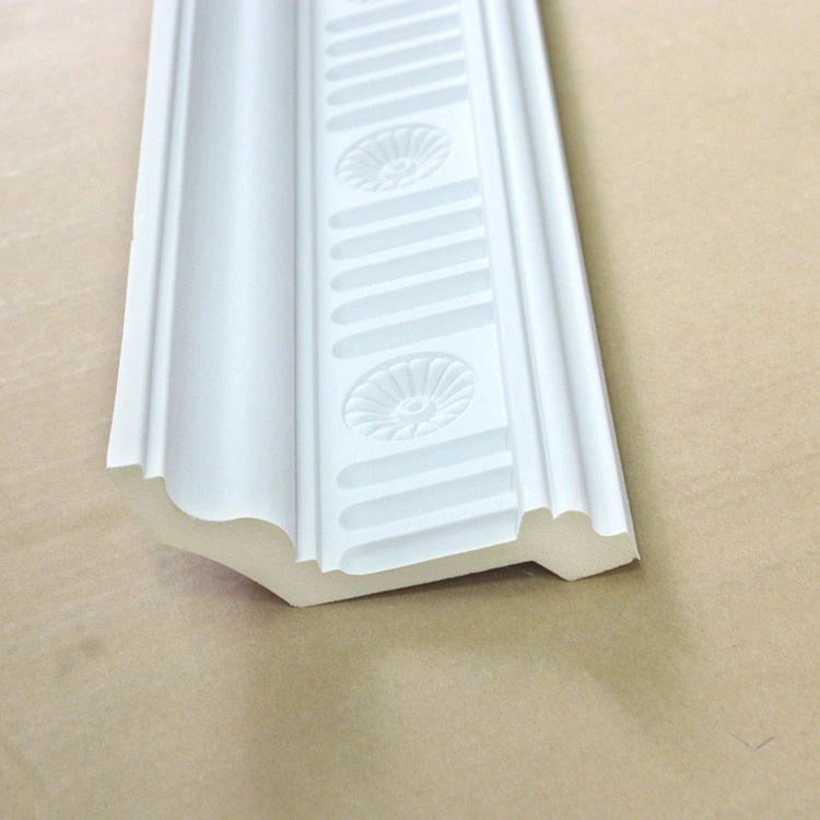 Ready Made Polyurethane PU Mouldings for Club Decoration 100mm Cornice