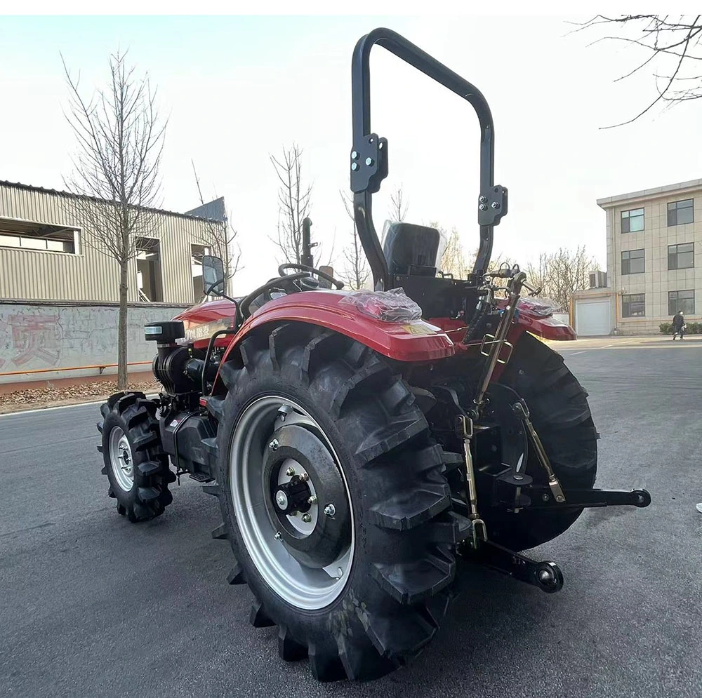 Nice Performance Multiple Functions New Design Tractor Hydraulic Steering 70HP 8f+2r Supporting Various Farm Tools