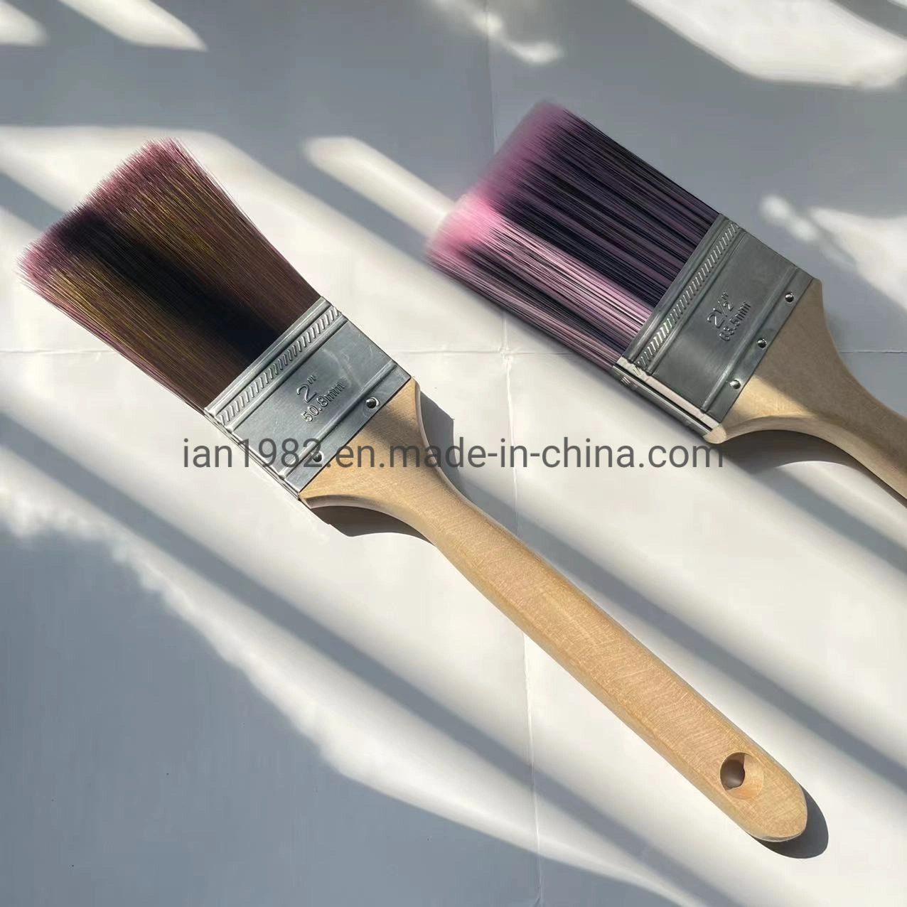 2.5" Long Handle Paint Brush with High quality/High cost performance  PBT