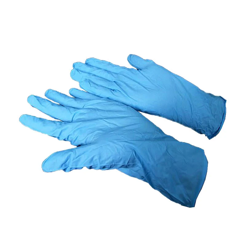 Blue China Nitrile Powder Free Gloves Examination for Sale