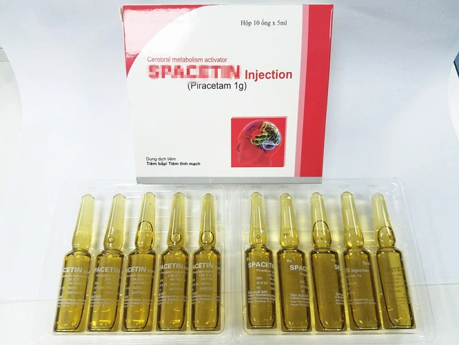 Western Medicine Piracetam Injection 1g/5ml for I. V Only