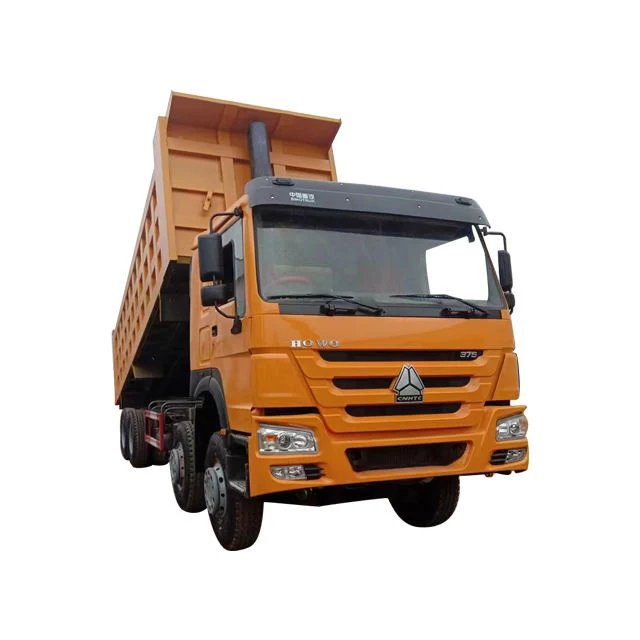 HOWO Tipper Dumper Two Double Front Axle Mining Truck for Sale in Africa