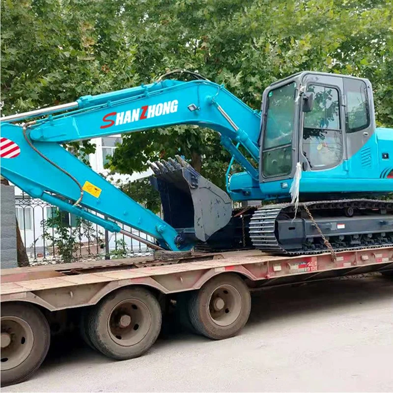 Earthing Moving Hydraulic Digger Excavator Mini Crawler Excavator 15t Capacity