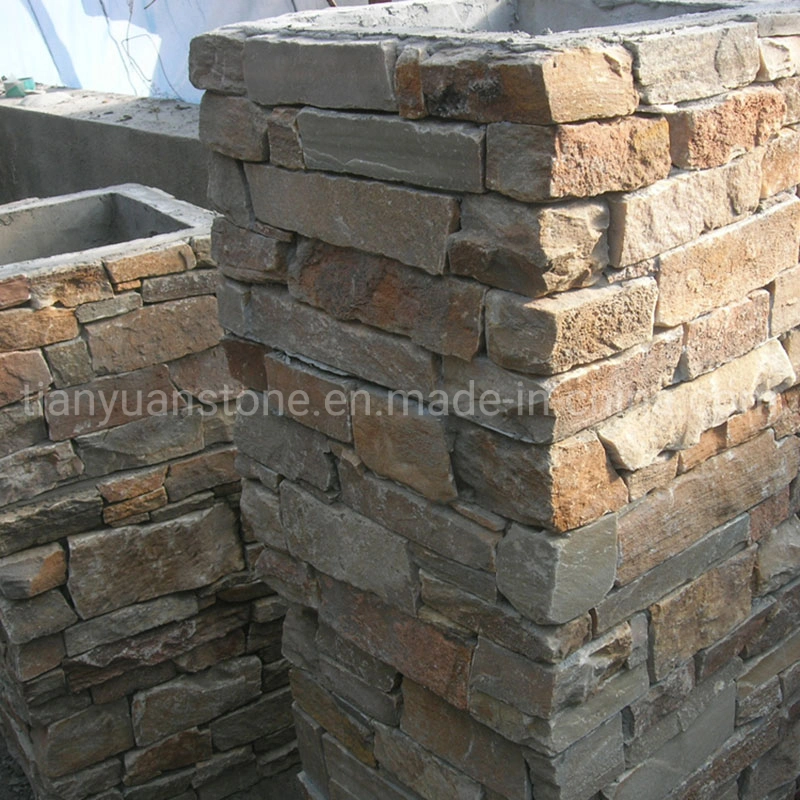 Various Cement Stone Column Mail Post Stone, Entrance Column for Options