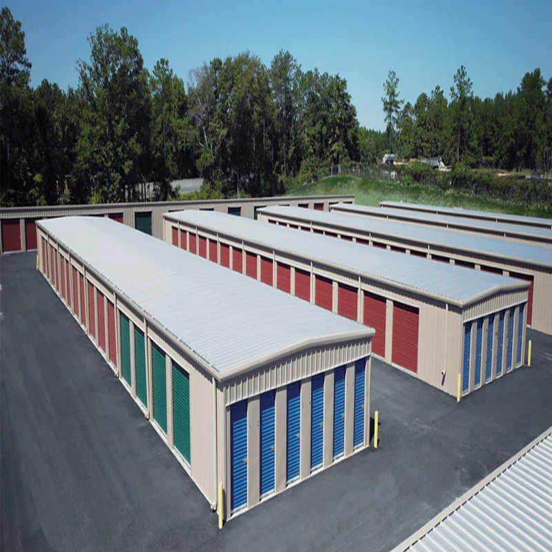 Metal Frame Structural Steel Workshop Prefabricated Steel Storage Factoray Commercial Construction