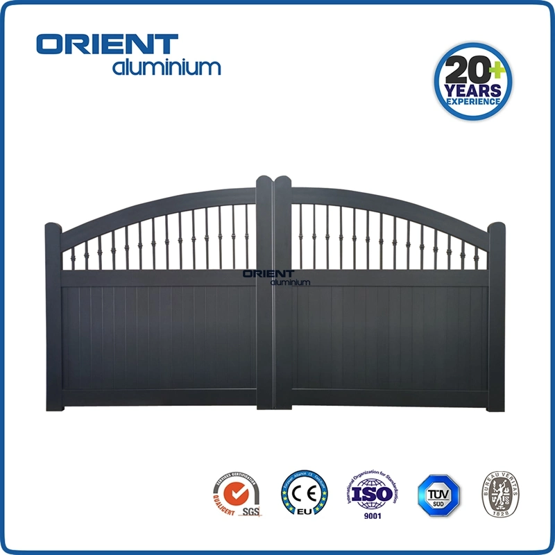 Popular Aluminum Sliding Gate for House Aluminium Metal Gate