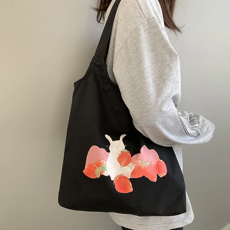 Artoon Animal Printing Canvas Tote Vest Bag