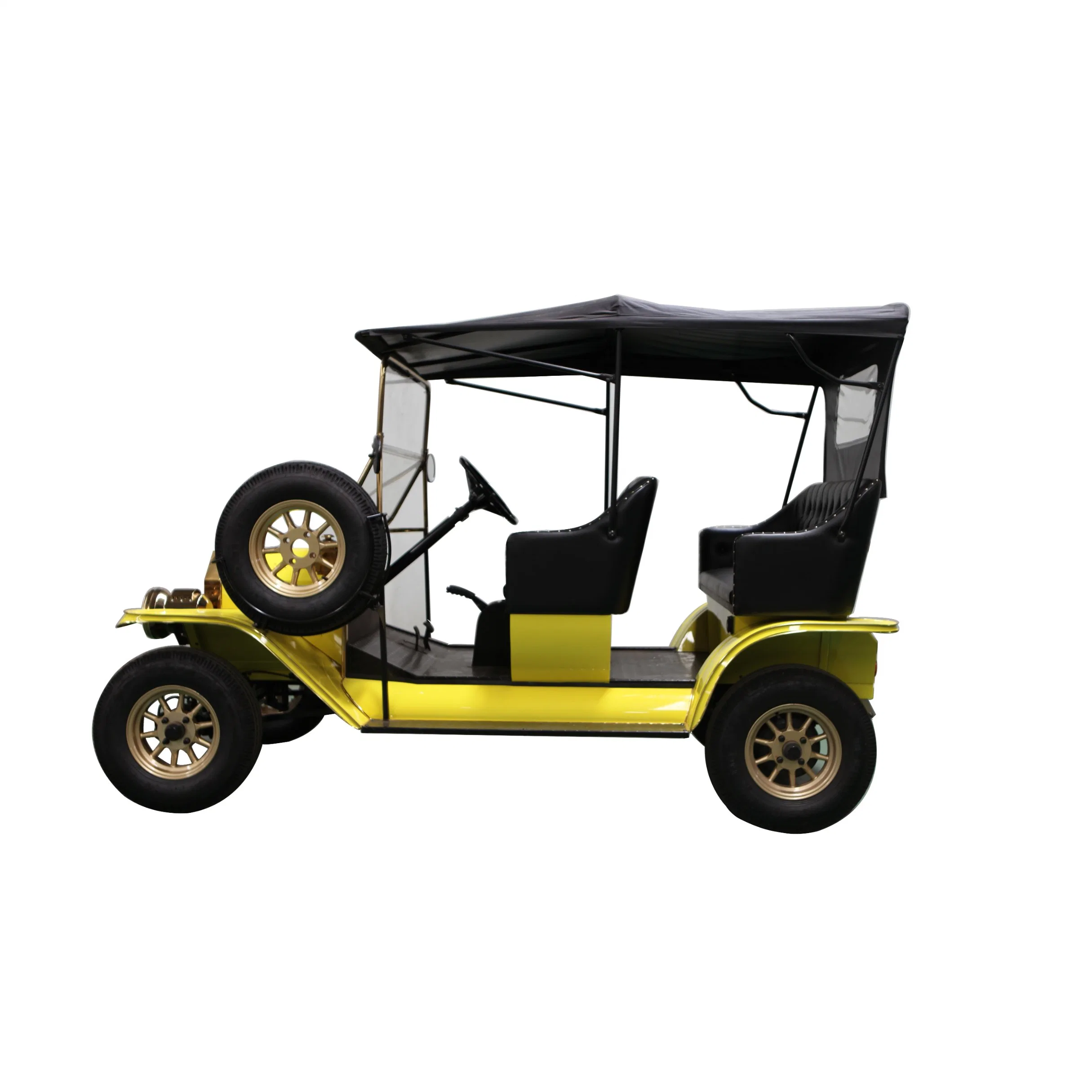 Golf Cart 2 Seats 4 Seats Electric Sightseeing Car Four Wheel Hotel Tourism Reception Viewing Property Security Patrol Car