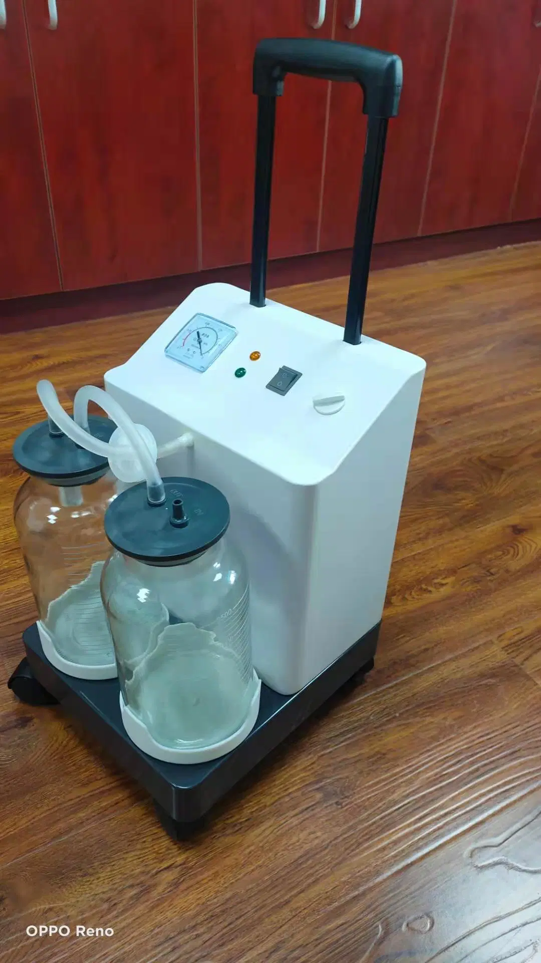 Original Factory Cheap Hospital Portable Electric Sputum Suction Device Price, Phlegm Suction Machine with Two Bottles