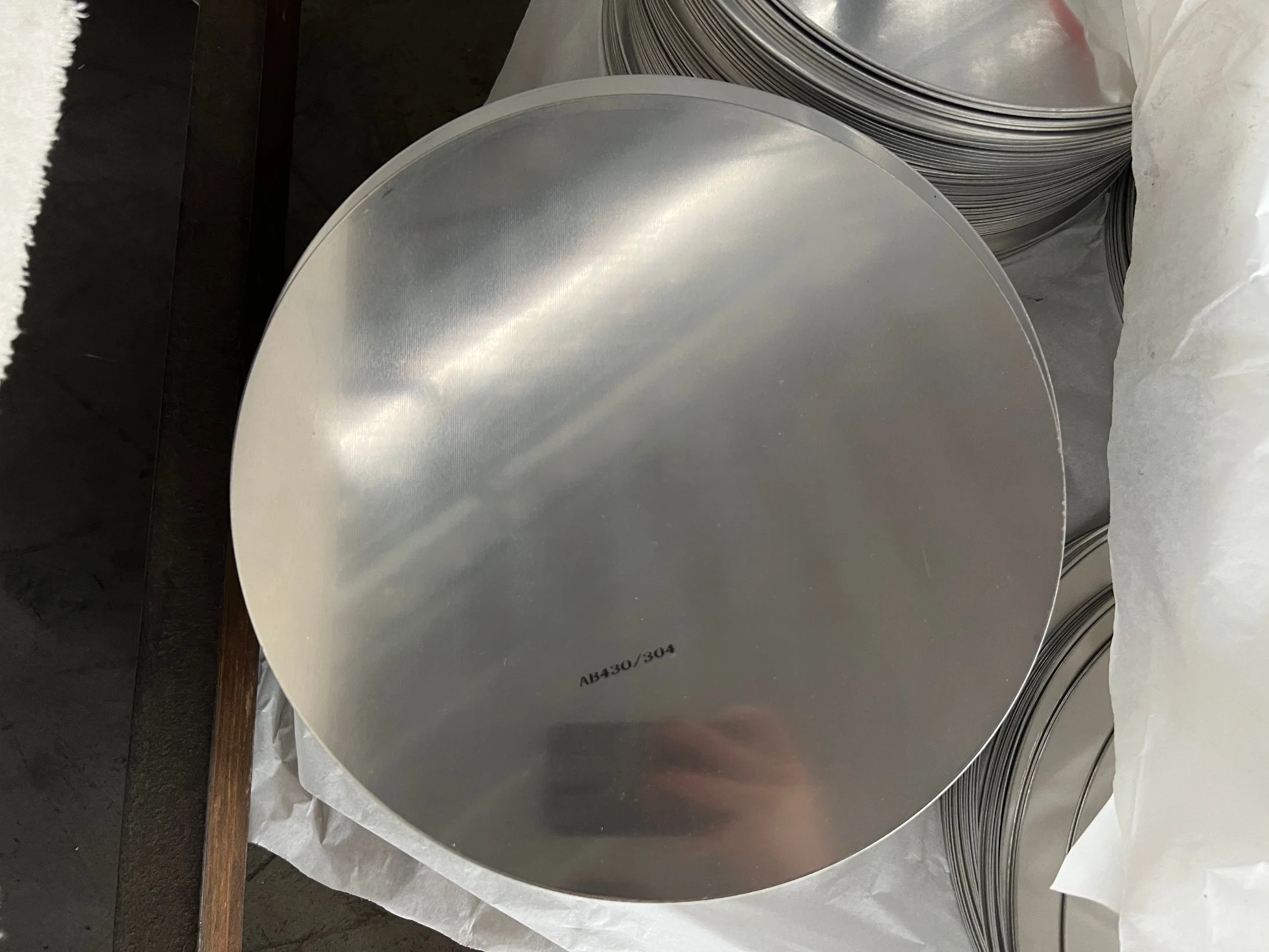 304/316/430/439/1050/3003 Aluminum Stainless Steel Circles Clad Metal Composite Material