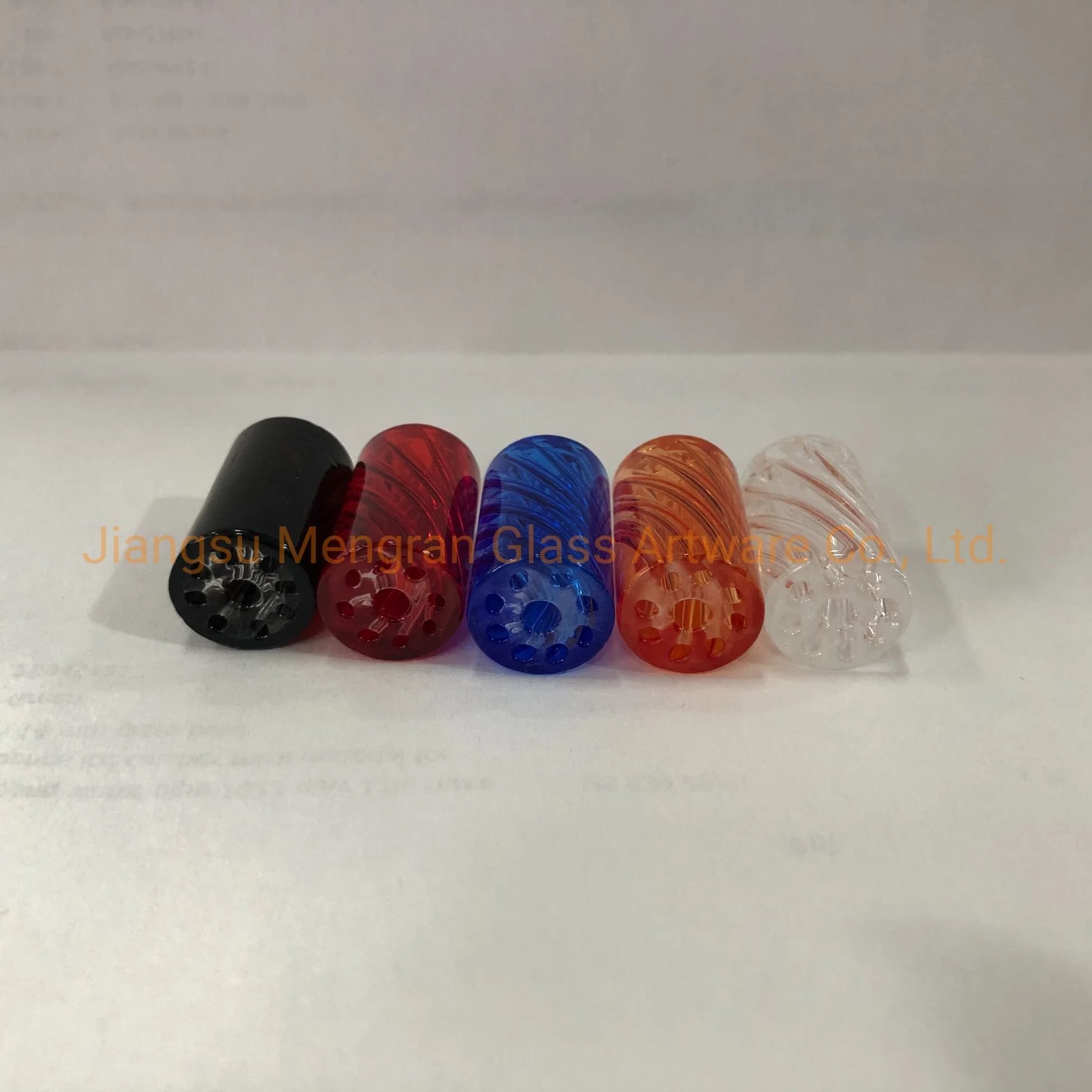 Puntas de boquilla de junta de derivación personalizadas 12mm de vidrio de borosilicato de punta Puntas de filtro