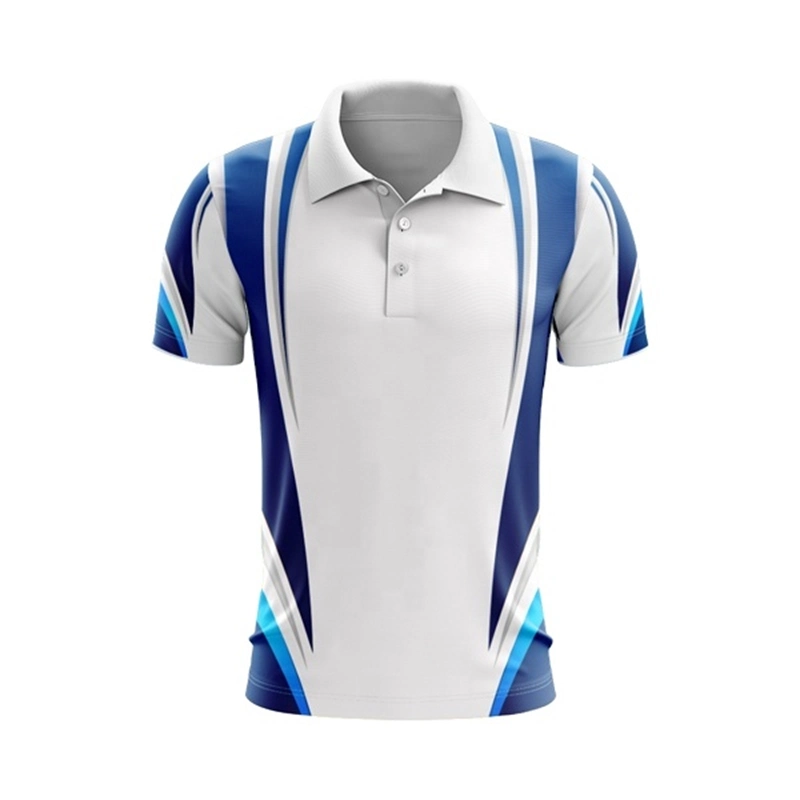 Último diseño Top Quality Custom Logo Sublimation Polo para hombre