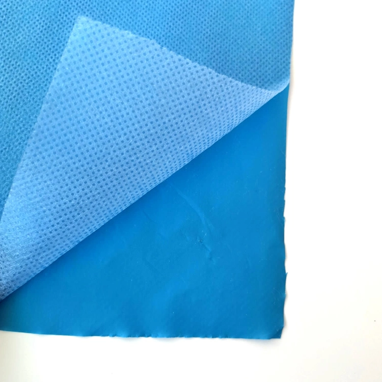 Laminated Non Woven Surgical Drape Fabric Drape Material Disposable Medical Gown Material Supplier