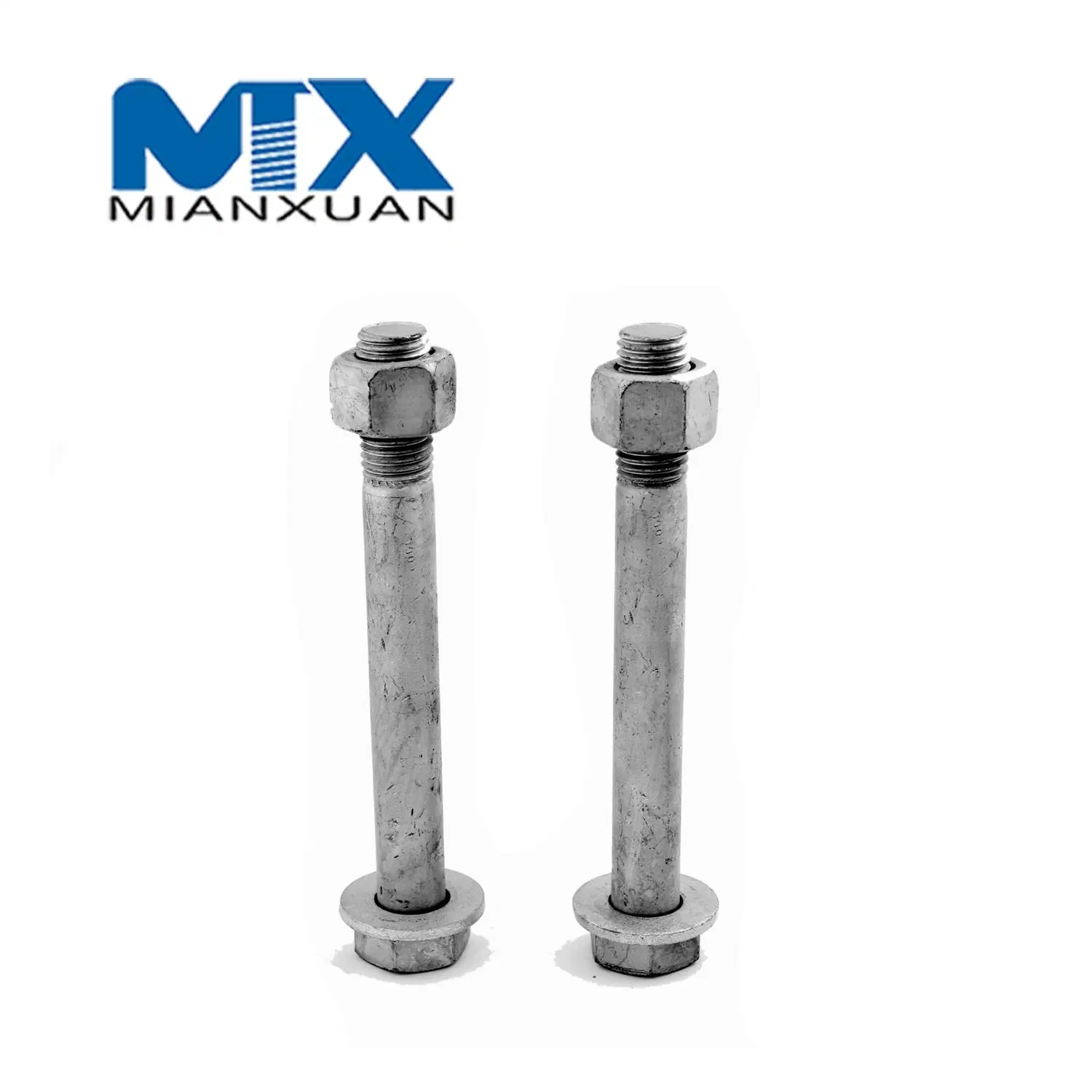 Hot DIP Galvanized Guard Rail Connection Bolt Set