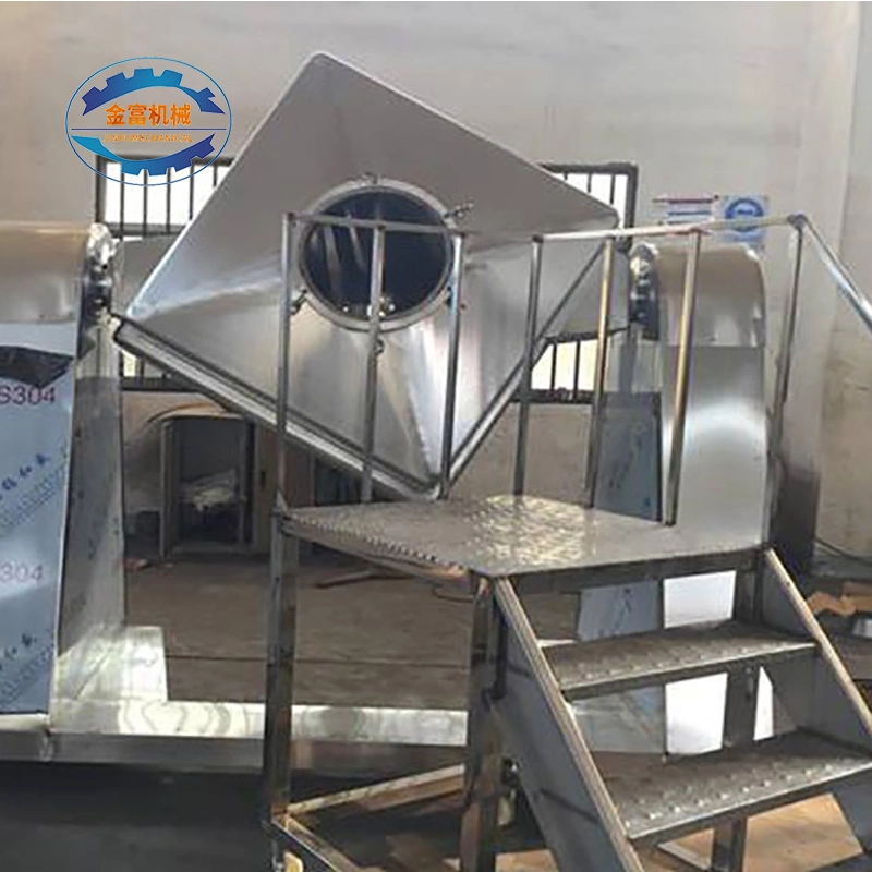 Big Capacity FH Type Food Chemical Square Cone Pyramid Mixer