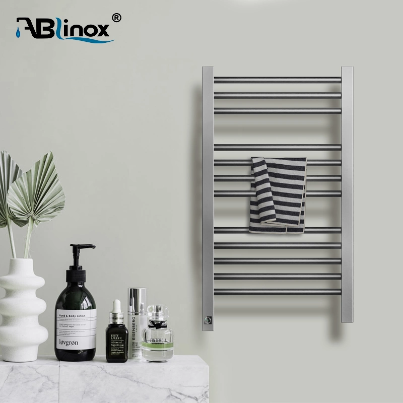 Ablinox Commercial Modern Home Wall Mount Electric Bathroom Towel Rack