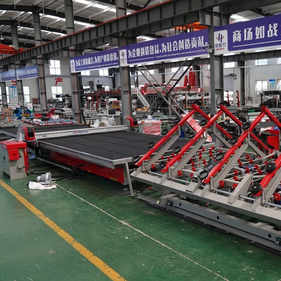 Automatic CNC Shaped Laminated Laminating Glass Loading Cutting Breaking Machine Line Table for Insulating Tempering Processing Machinery Wtih CE ISO TUV