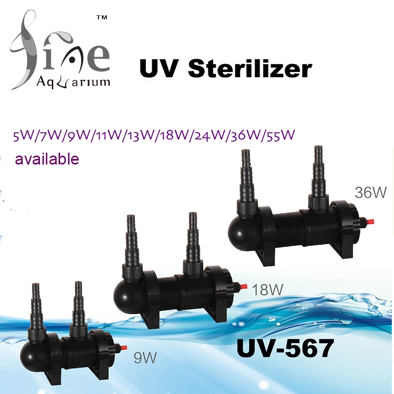 Acuario LA LUZ UV Esterilizadores UV 55W para los Animales Acuáticos