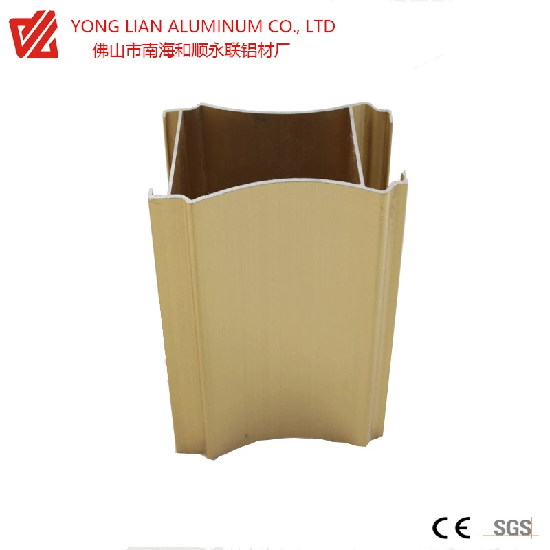 Building Material Aluminum Extrusion Alloy Profile for Windows and Doors System