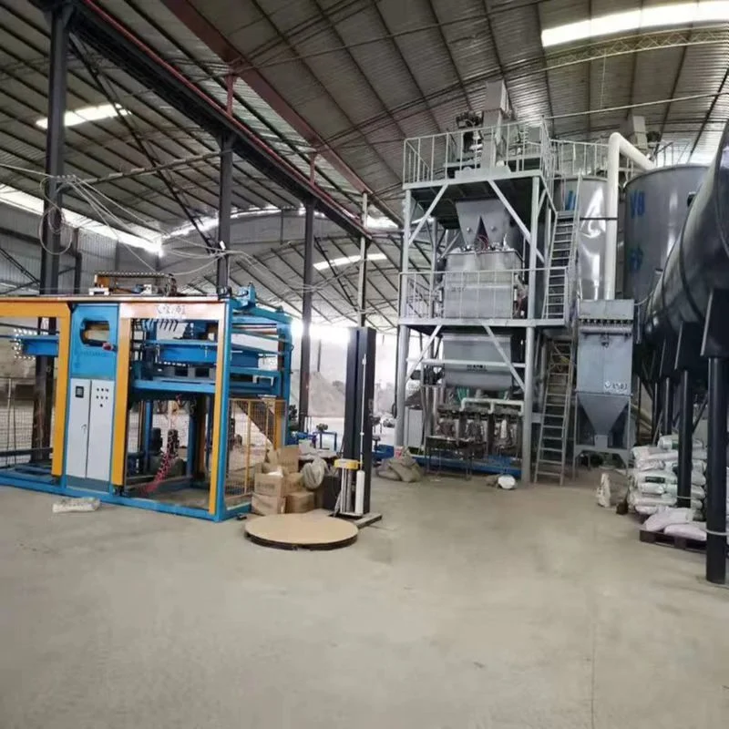 Whole Automatic Dry Powder Mortar Mixing Production Line in Bulk Packing Bag Packing