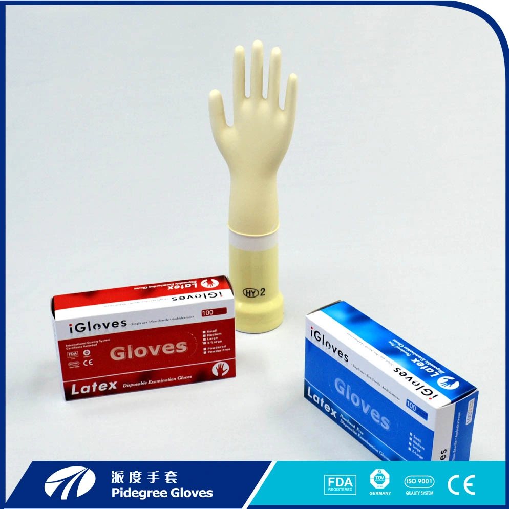 Dental Examination Gloves Latex, Latex Exam Glove Malaysia Manufacturer Medical with Design