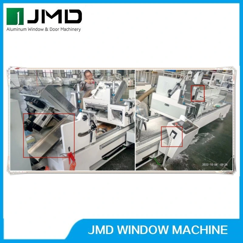 Automatic Aluminum Window Door Machine /Window CNC Cutting Machine/Double Head Cutting Saw Machine with Good Price/Jmd Window Door Making Machine