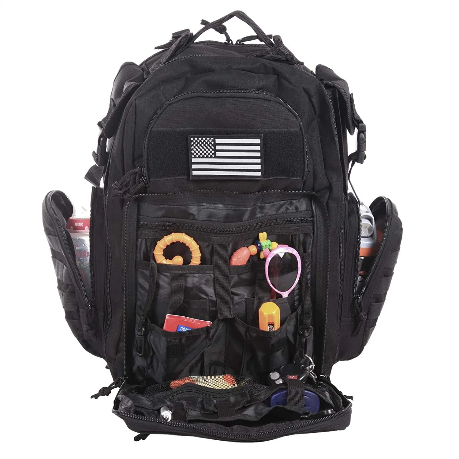 New Design High Quality Diaper Bag with Tactical Style Dad Bag Gear Changing Pad Dad Diaper Bag