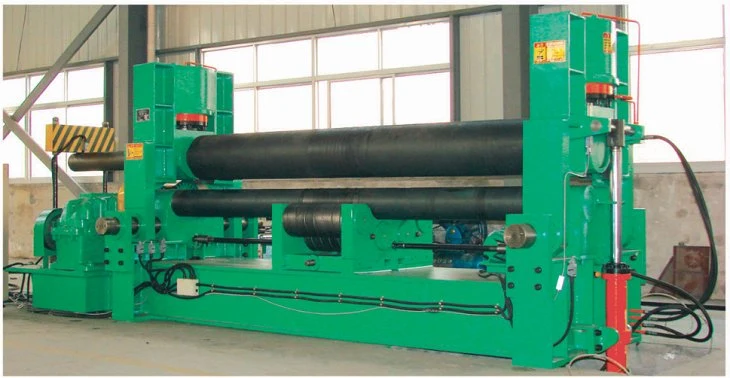 Pipe Roller Bending Machine Ss Plate Rolling Machine Industrial Sheet Metal Roller