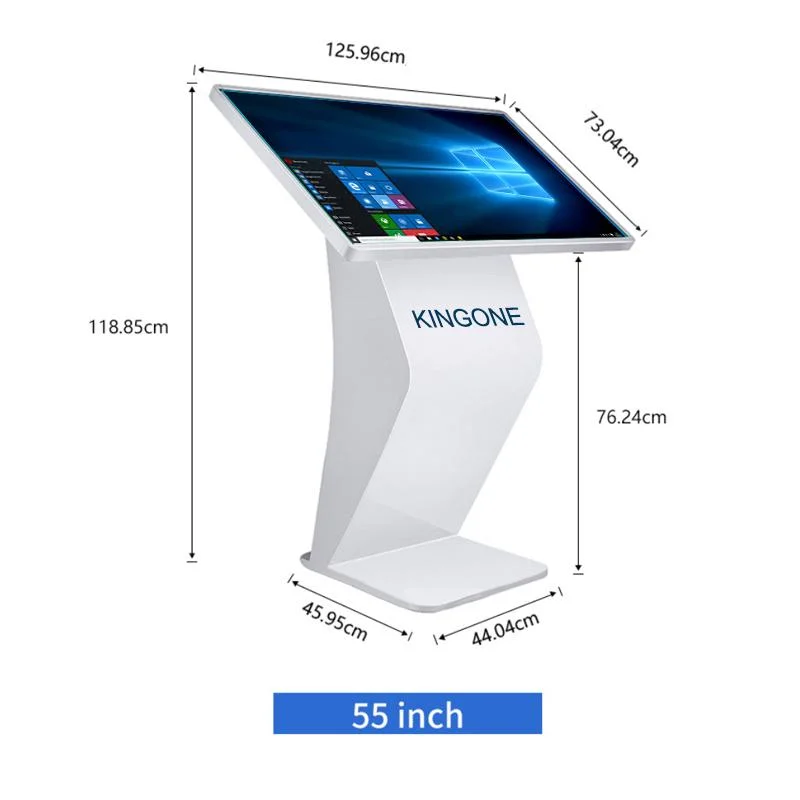 32 65 بوصة إعلانات تفاعلية لشاشة الأطفال التي تعمل باللمس Kiosk الرقمية شاشة عرض LCD ذكية Android Business Touch Screen Cafe Table