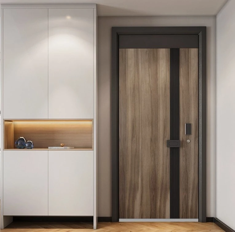 Factory Wholesale/Supplier Popular Solid Wooden Door Bedroom Interior Wood Door