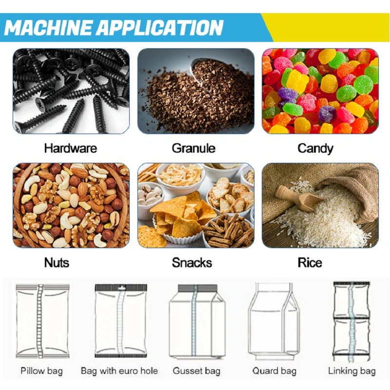 Landpack Ld-320A Automatic Blueberry Bearing Beans Food Jeera Packaging Packing Machine