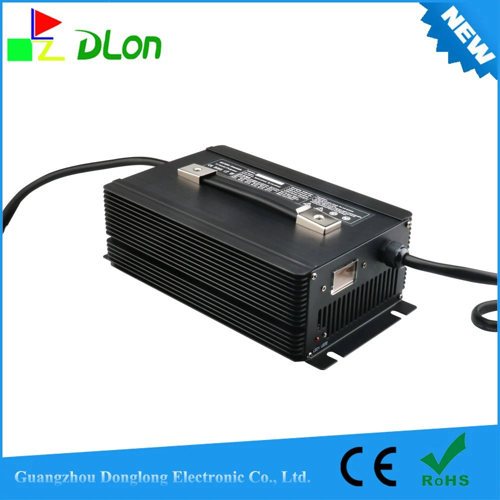 2000W 48V30A Cargador portátil de plomo ácido LCD para scooter eléctrico Carrito de Golf Solar Forklift E Bike Factory Outlet