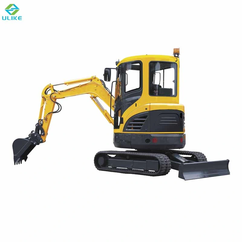 Small Electric Crawler 2 Ton Excavator Ull-R330 Mini Earth-Moving Machine Excavator