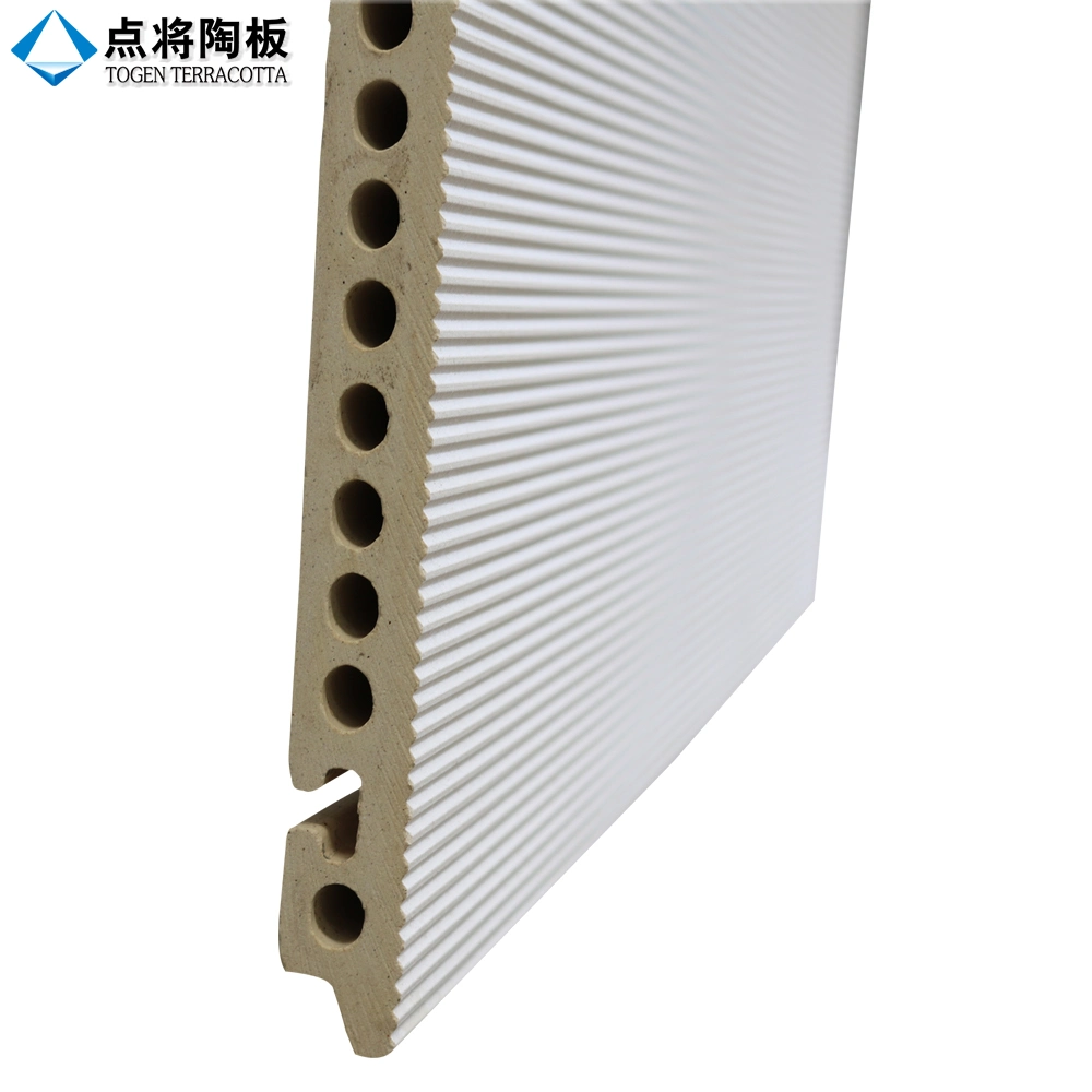 External Wall Terracotta Exterior Paneling Terracotta Panel Rainscreen Cladding for Building Cladding Facade System