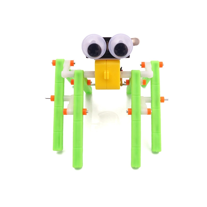 Promoção de fábrica de plástico divertida Aranha Elétrica robô de brinquedos educativos para crianças Dom.