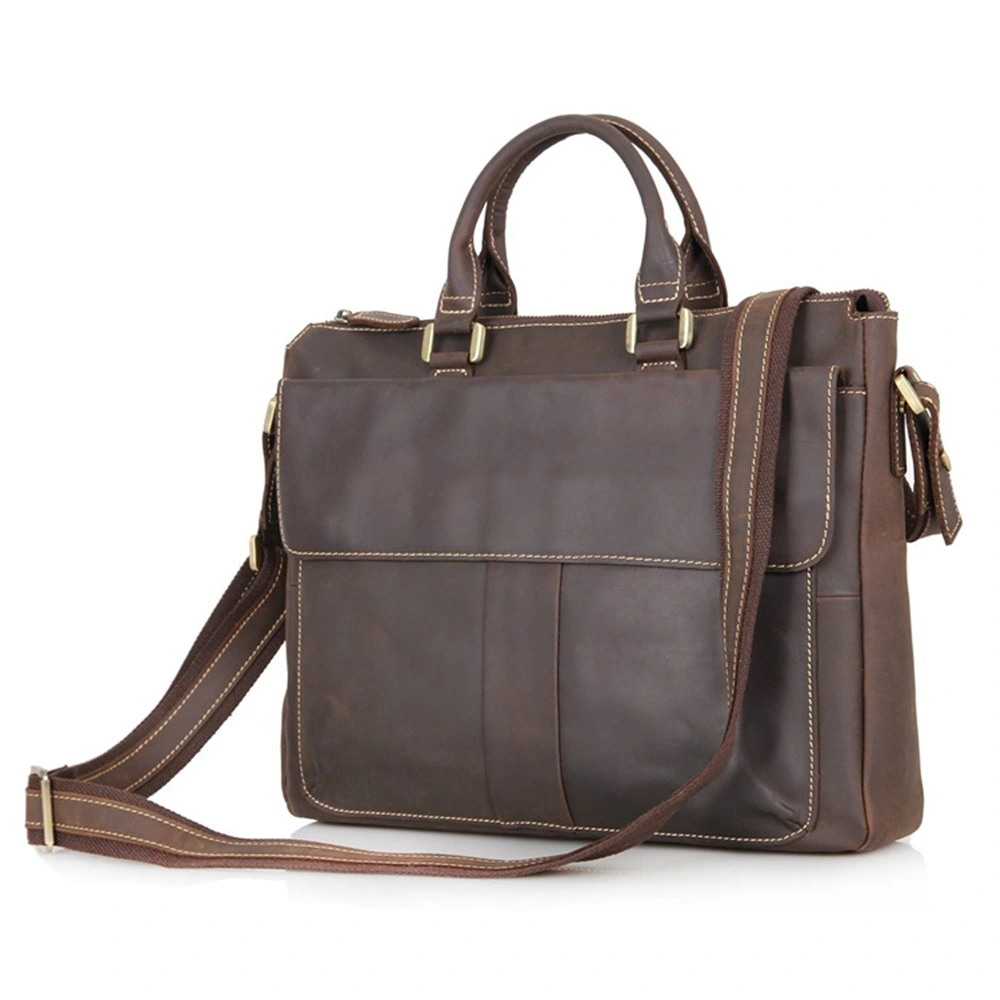 OEM Top Quality Design Leather Laptop Bag