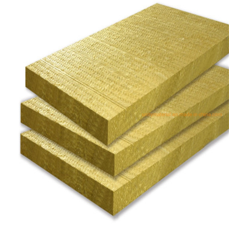 80 100 120 140 160 180kg/M3 Density Fire Flame Retardant Rockwool Mineral Rock Wool Board for Thermal Thermal Heat Insulation with Aluminum Al Foil