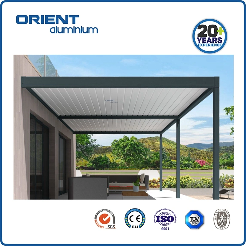 Garten Patio Arch Aluminium Bioklimatic Pavillon Pergola