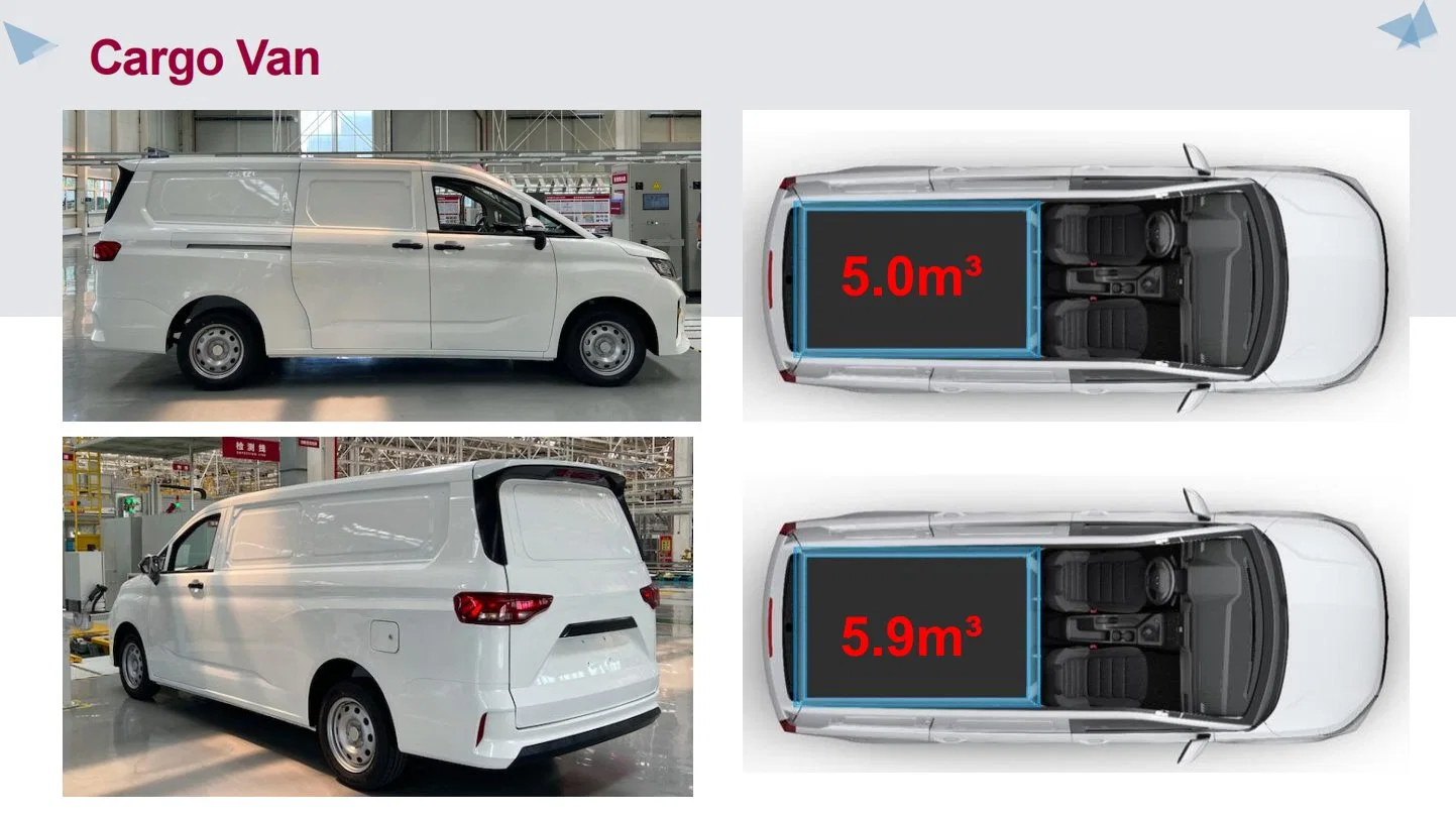 BAW Nueva Energía Eléctrica cargo EV Van MPV coche hecho En China