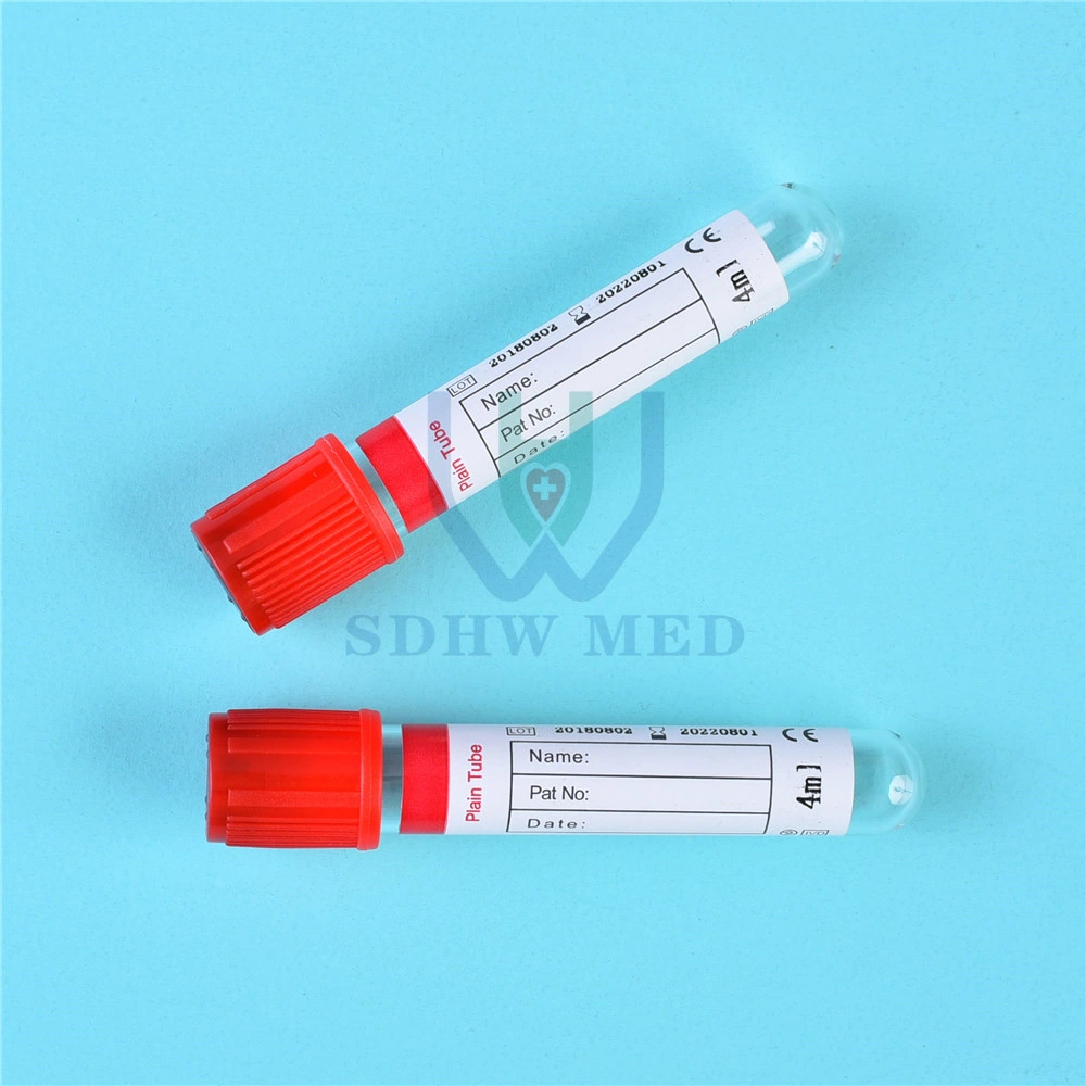 Produtos médicos vidro descartável animais de sangue de depressão do tubo de coleta do tubo de EDTA SSR Gel PT sangue tubo tubo de ensaio